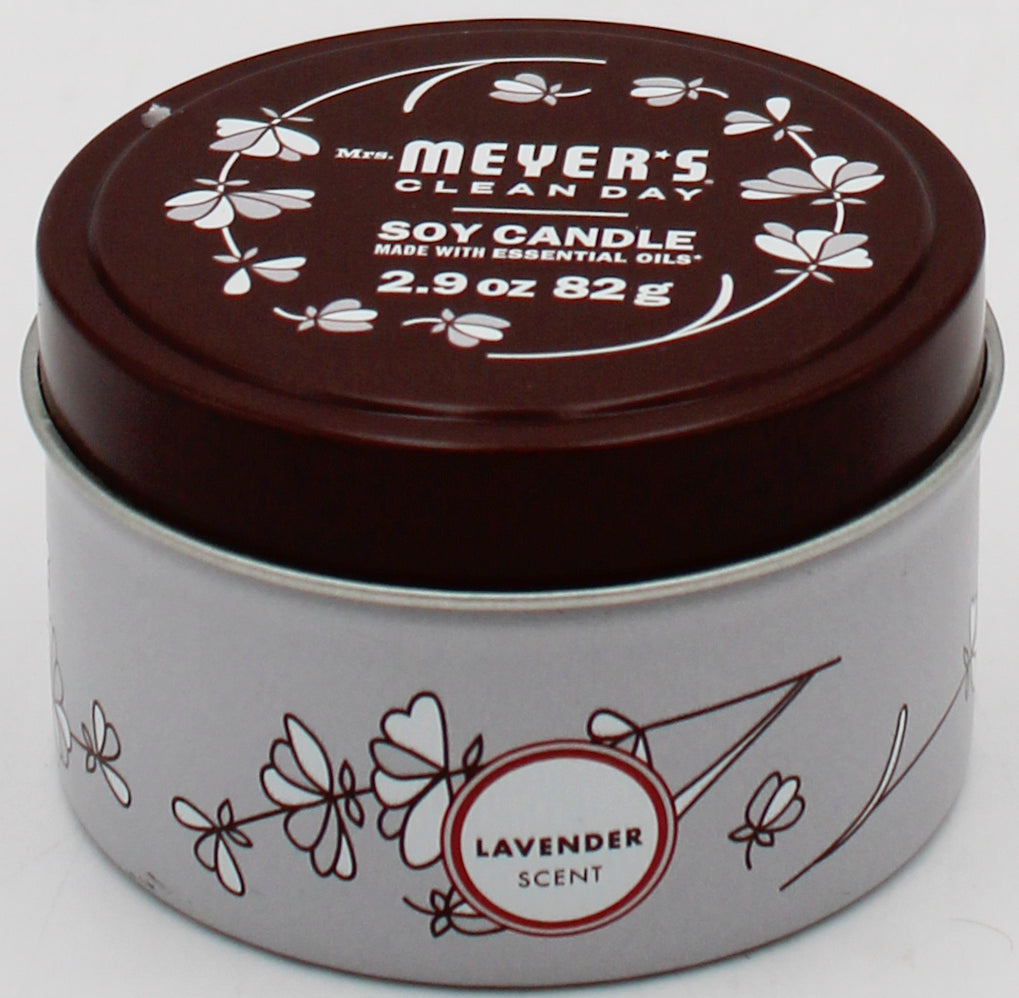 MRS MEYERS TIN CANDLE LAVENDER 2.9oz US