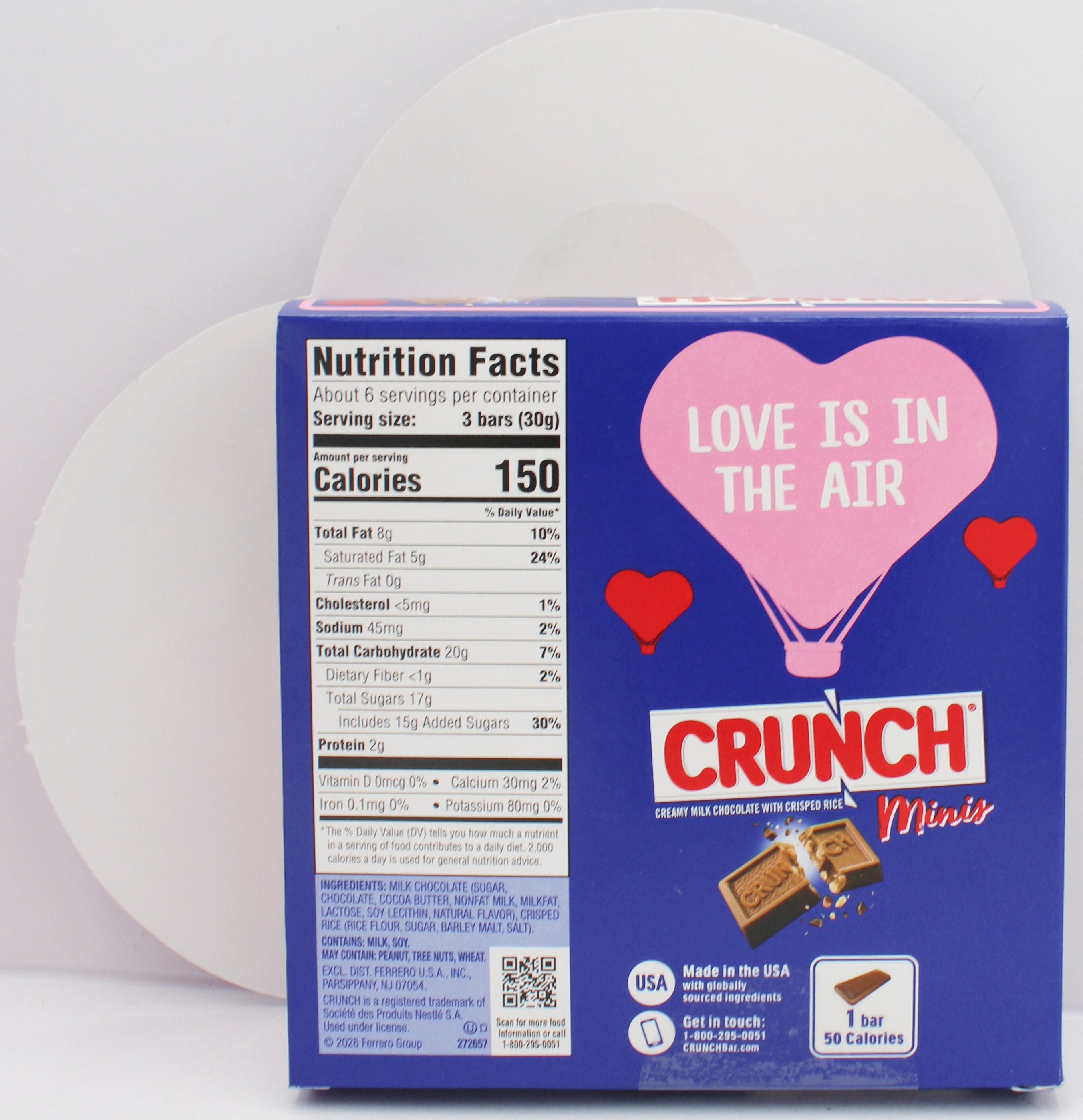 CRUNCH BAR 5.6 Oz BB 9/9/26