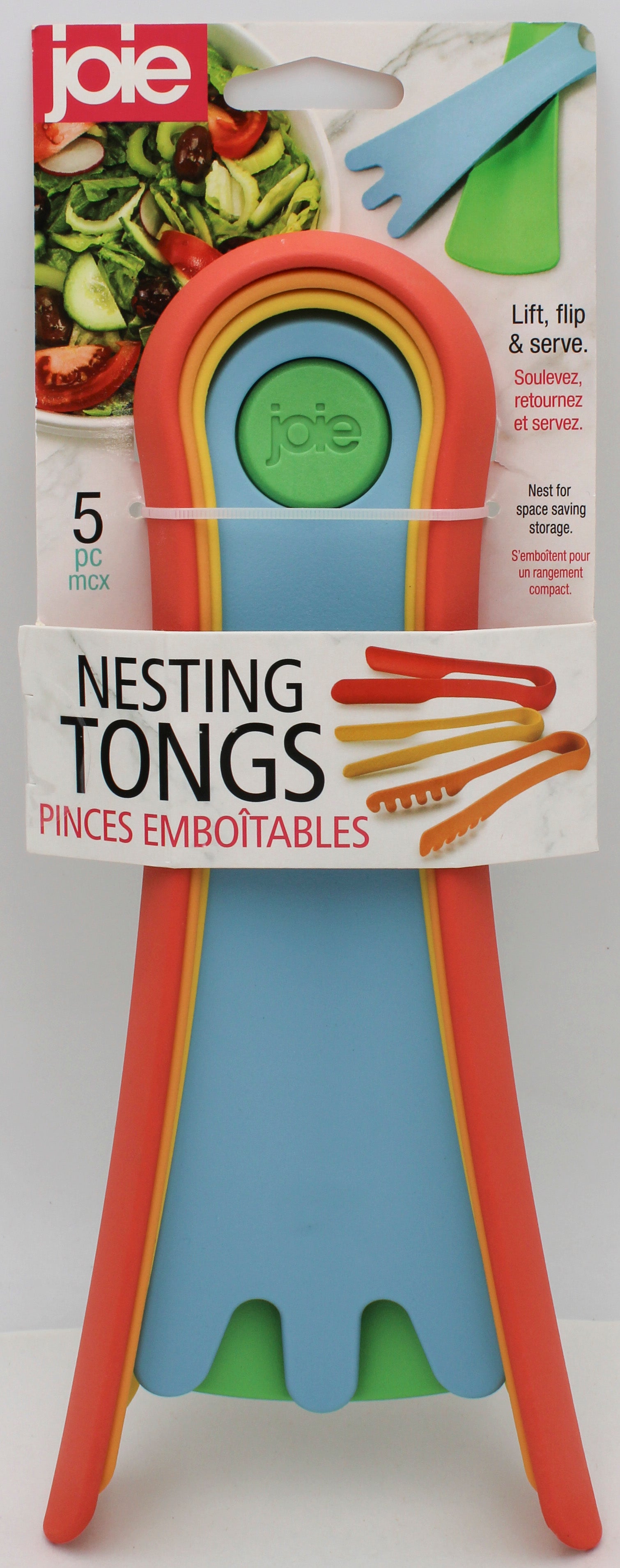 5PC NESTING TONGS NI