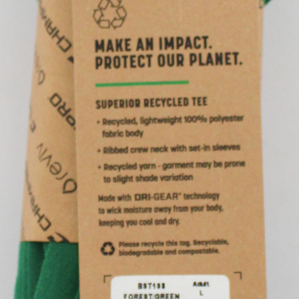 T-SHIRT - ADULT - CHARCOAL- L