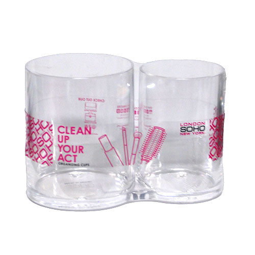 CONAIR SOHO ACRYLIC ORGANIZING CUPS NI