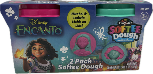 CRA-Z-ART DISNEY ENCANTO SOFTEE DOUGH 2pk 3oz