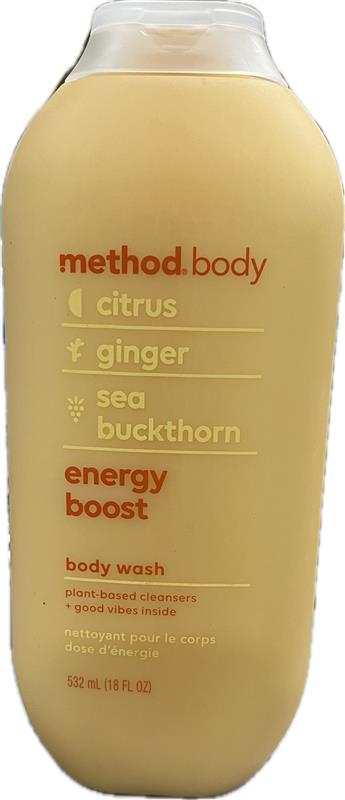 SP METHOD BODY WASH CITRUS GINGER SEA BUCKTHORN 18oz