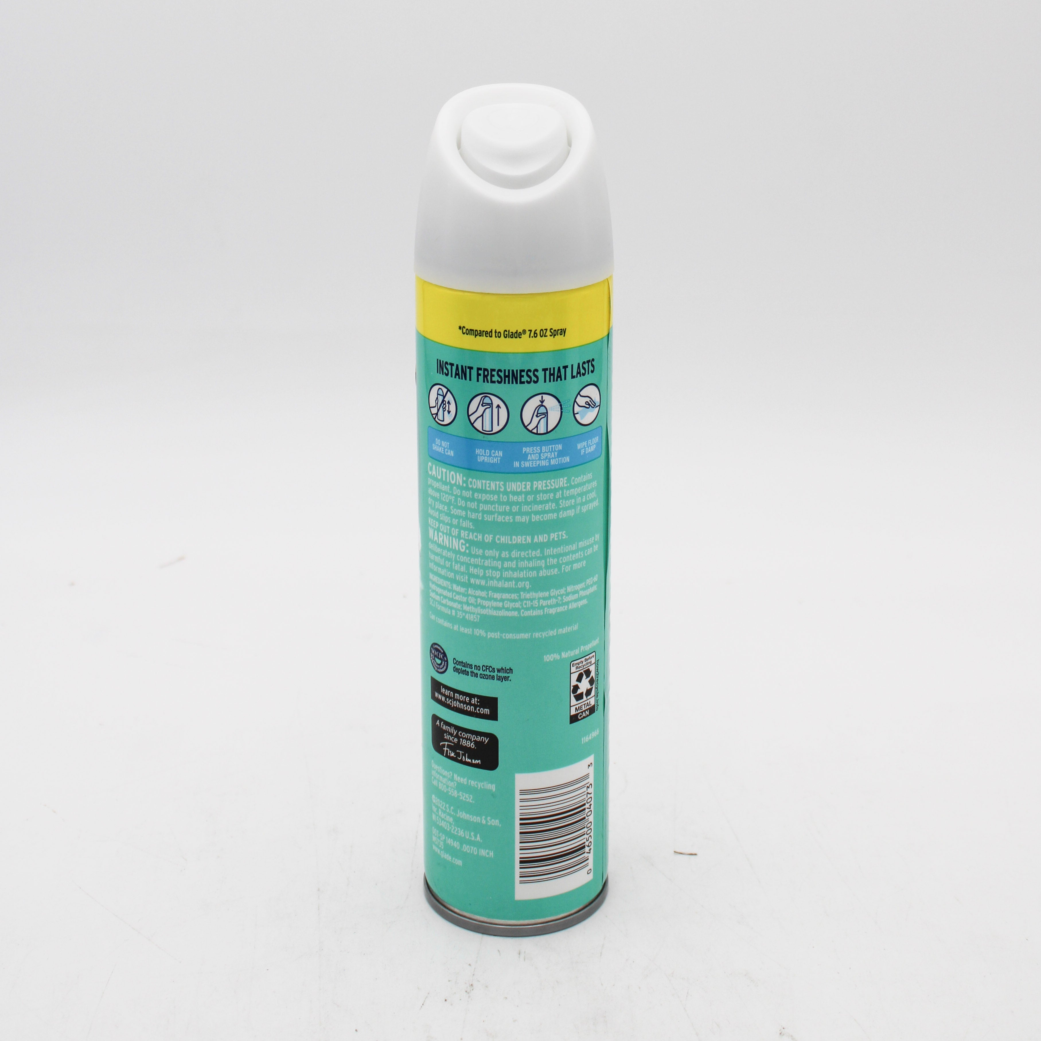 Glade Aerosol Air Freshener Sky & Sea Salt 8.3oz (USA)
