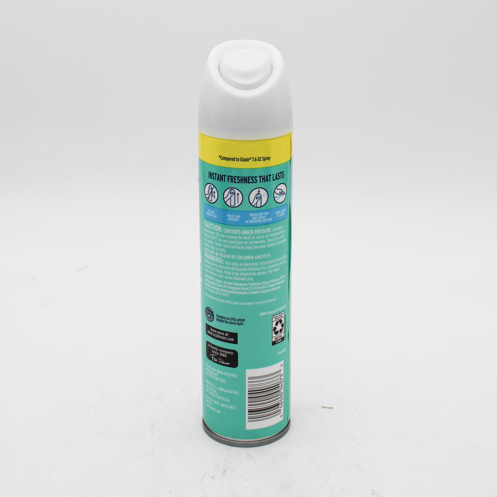 GLADE AEROSOL SPRAY SKY & SEA SALT 8.3oz US