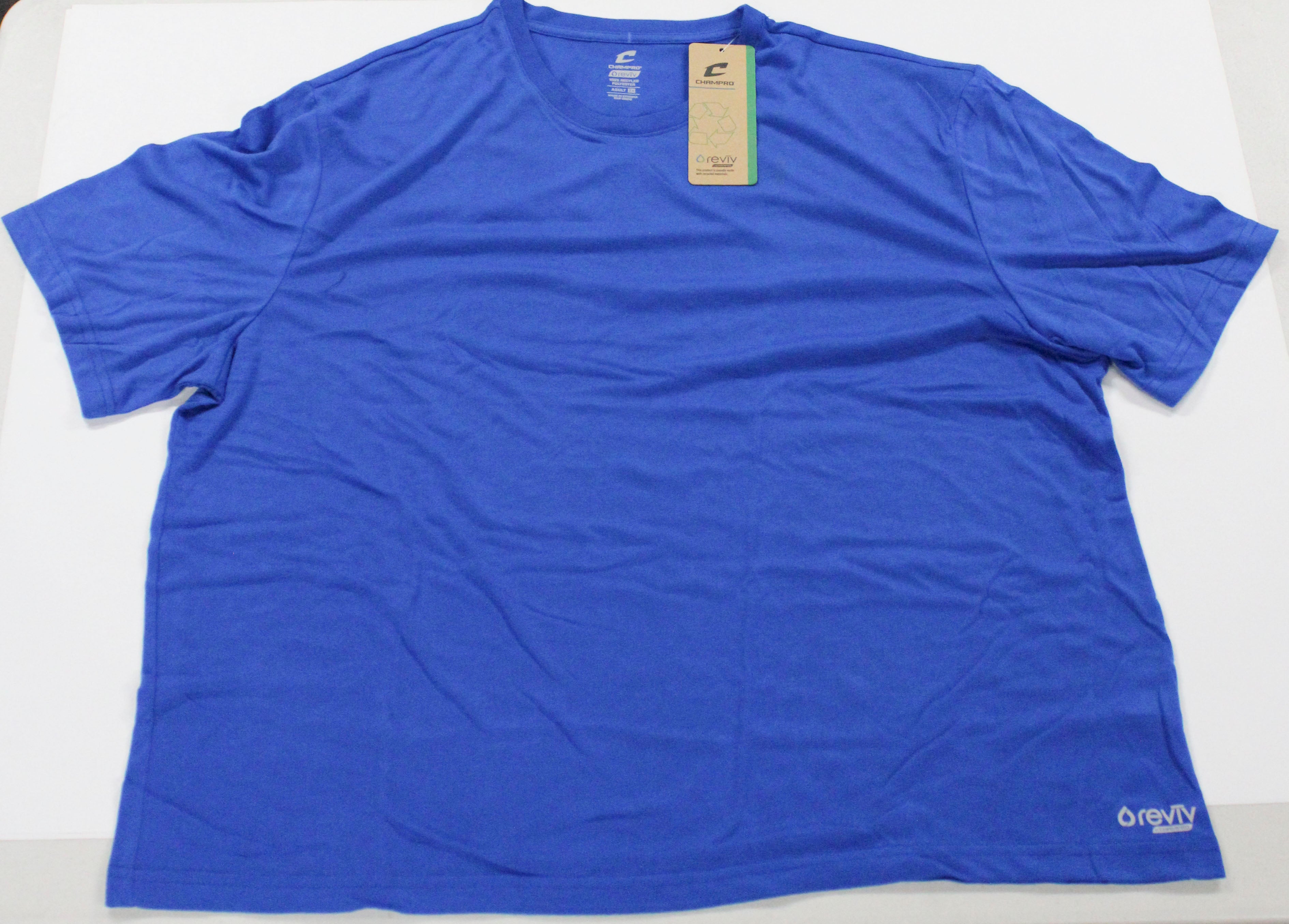 T-SHIRT - ADULT -ROYAL BLUE- 2XL