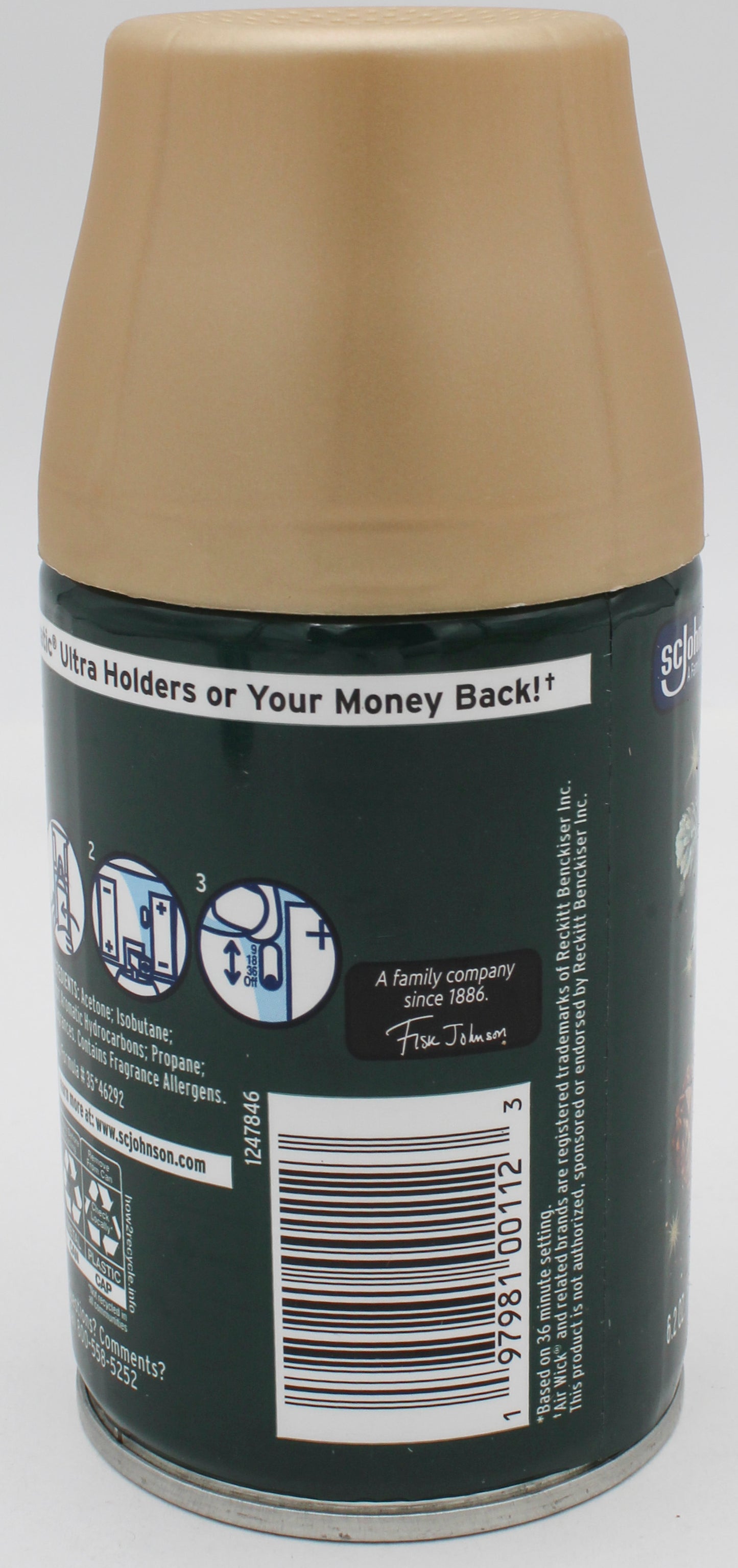 GLADE AUTOMATIC SPRAY REFILL BALSAM & SPRUCE 6.2oz US