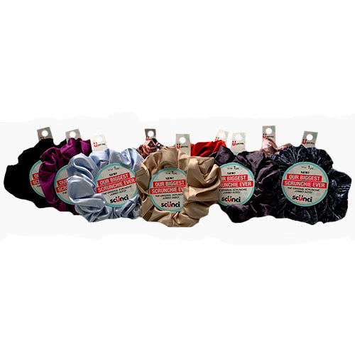 Scunci Jumbo Scrunchie 1ct Display | Wholesale