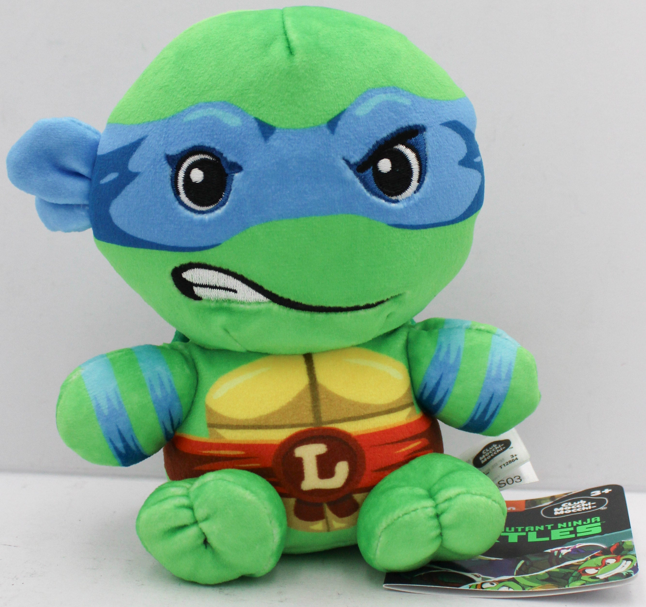 TMNT LEONARDO JUNIOR MOCCHI PLUSH 6"
