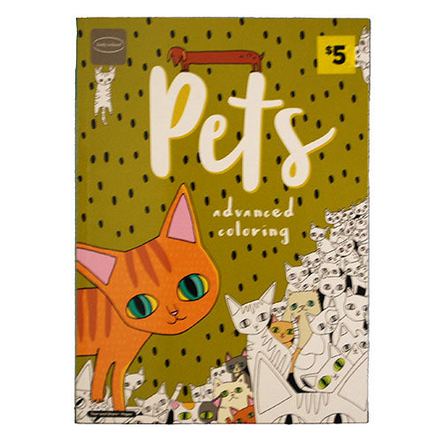 KATHY IRELAND ADVANCED COLORING-PETS-80PGS PP$5