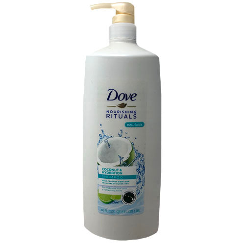 DOVE SHAMPOO 40oz-COCONUT/HYDRATION