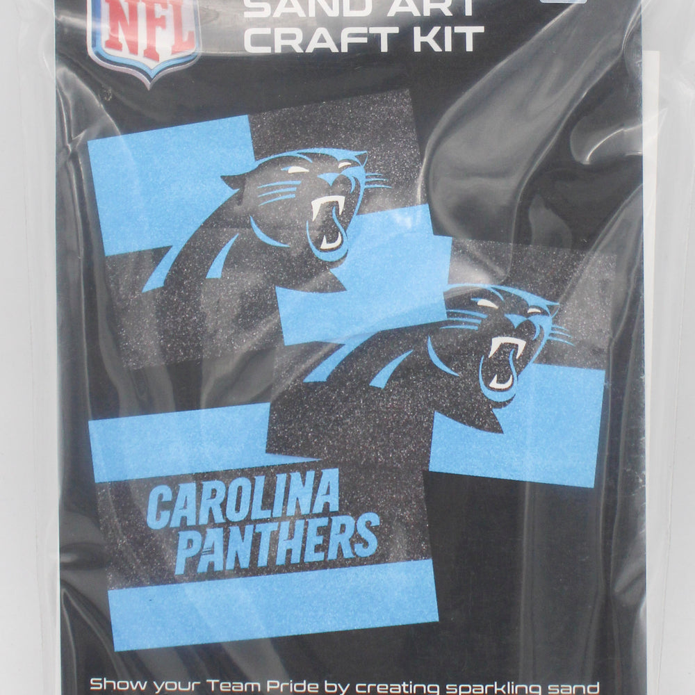 NFL CAROLINA PANTHERS SAND ART CRAFT KIT