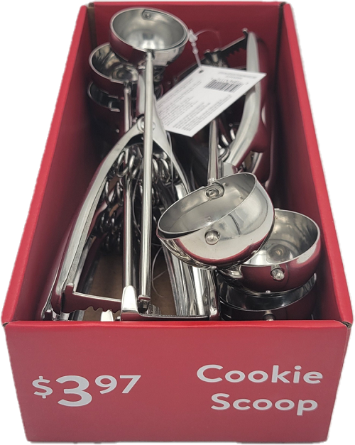 COOKIE SCOOP STAINLESS STEEL SMALL 1 CT