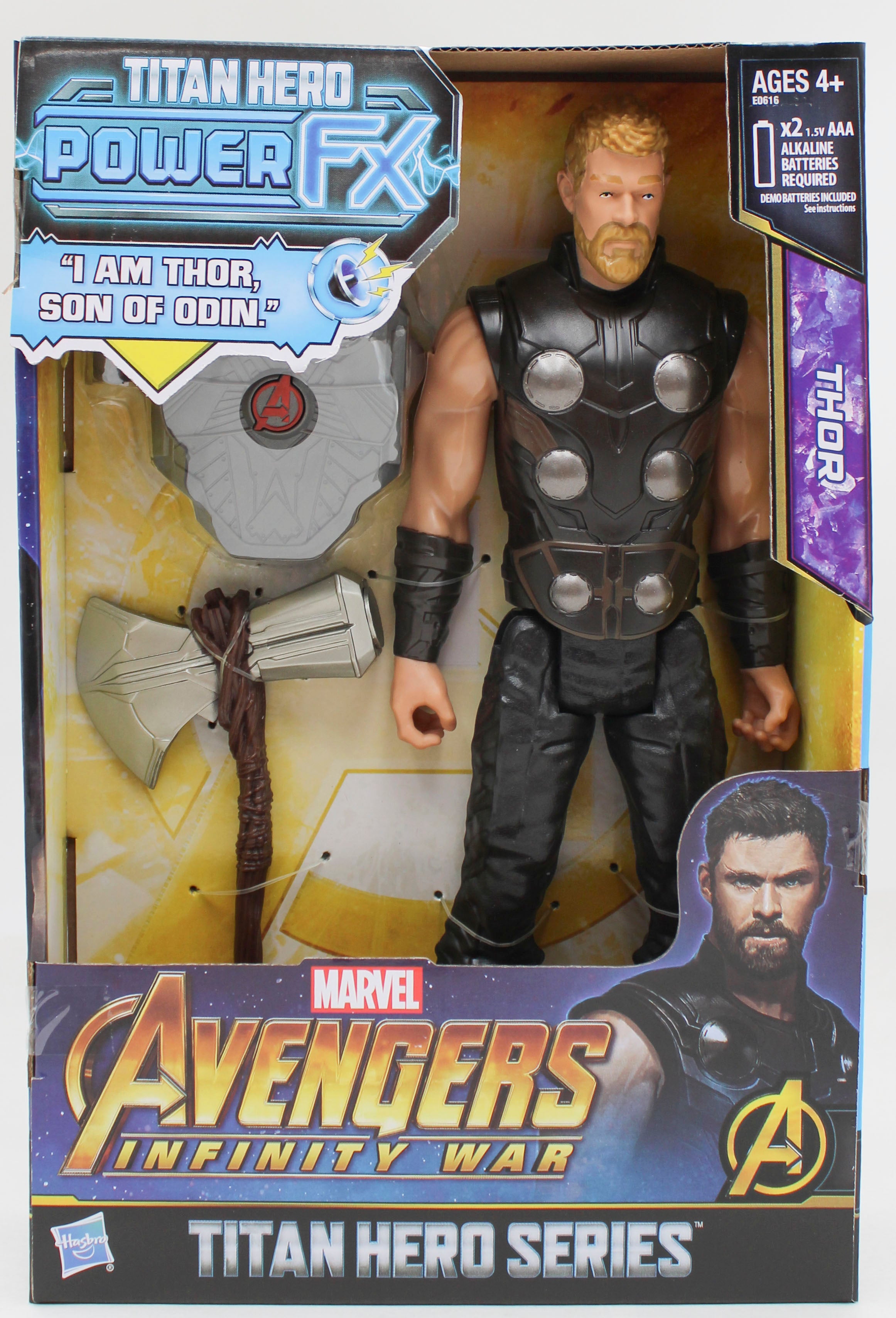 MARVEL: TITAN HERO SERIES POWER FX - 12" THOR W/SOUND