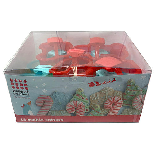 COOKIE CUTTER 12CT-CHRISTMAS SWEETS