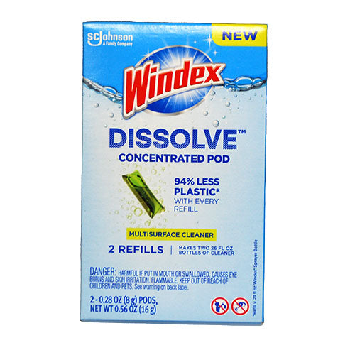 WINDEX DISSOLVE CONCENTRADE POD 2 REFILLS 0.28OZ