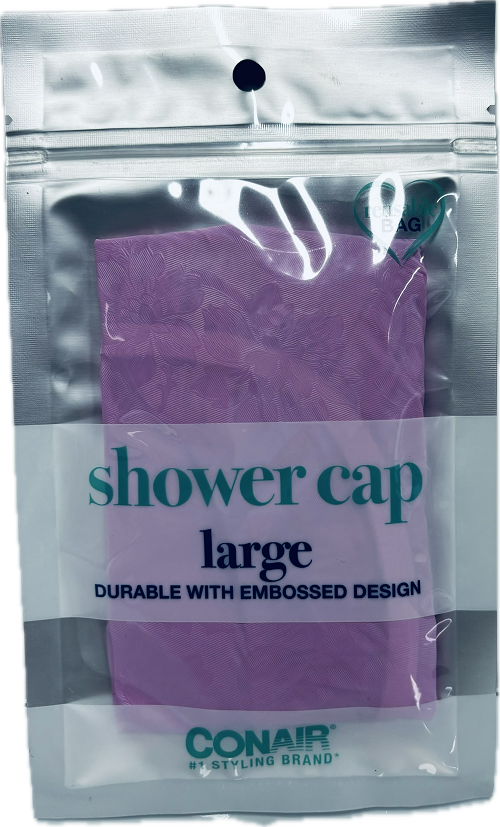 CONAIR SHOWER CAP 1CT LARGE PINK NI