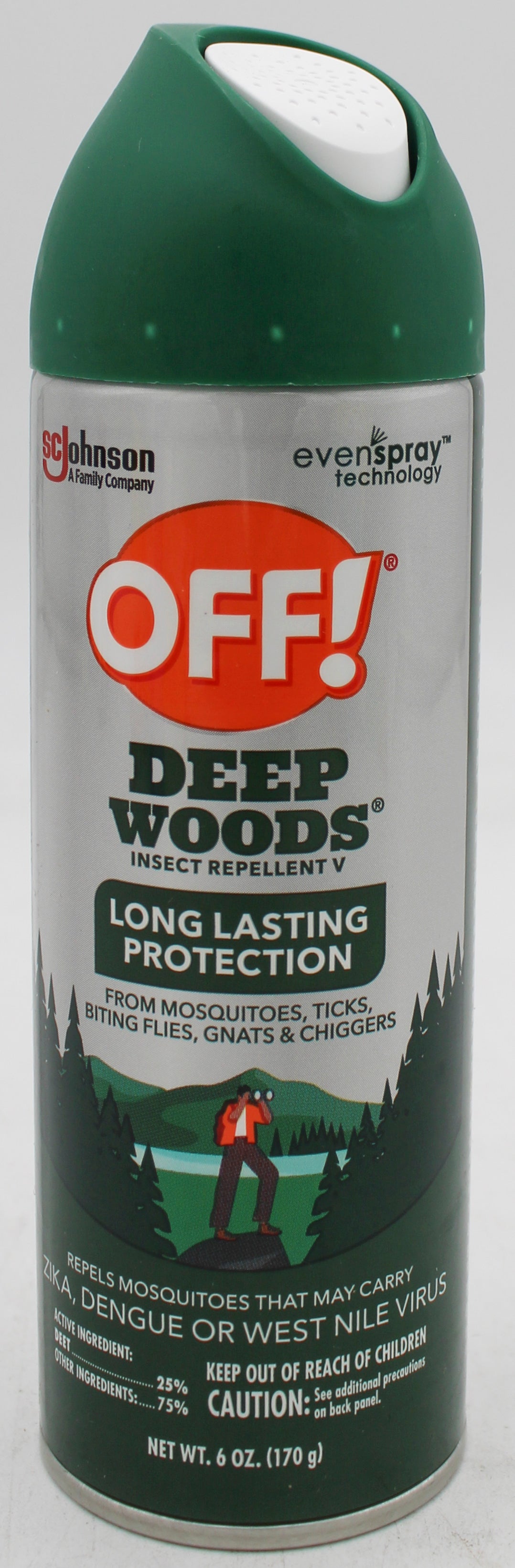 SP OFF! DEEP WOODS 6oz INSECT REPELLENT