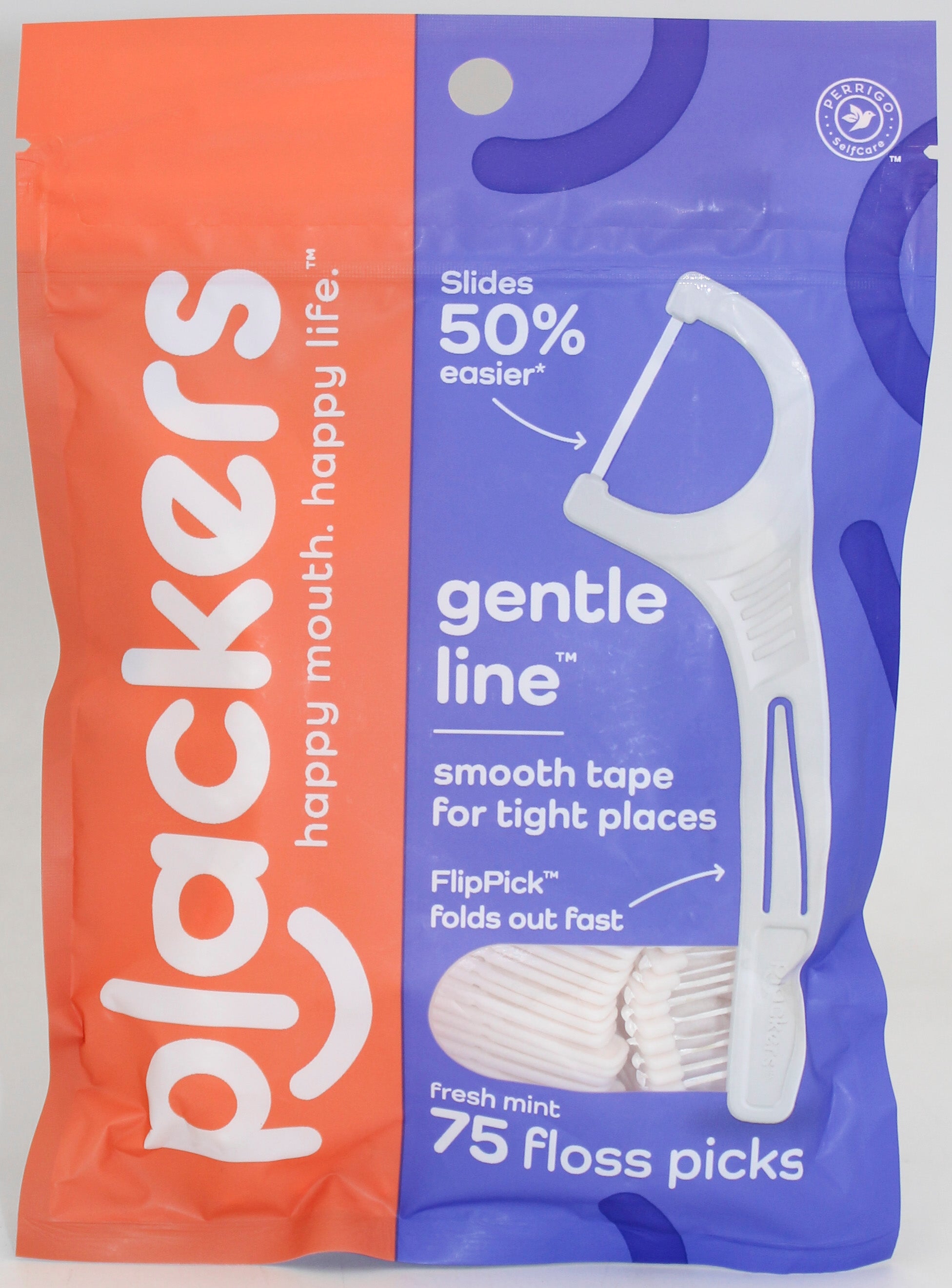 PLACKER'S GENTLE LINE FLOSS PICKS 75CT NI