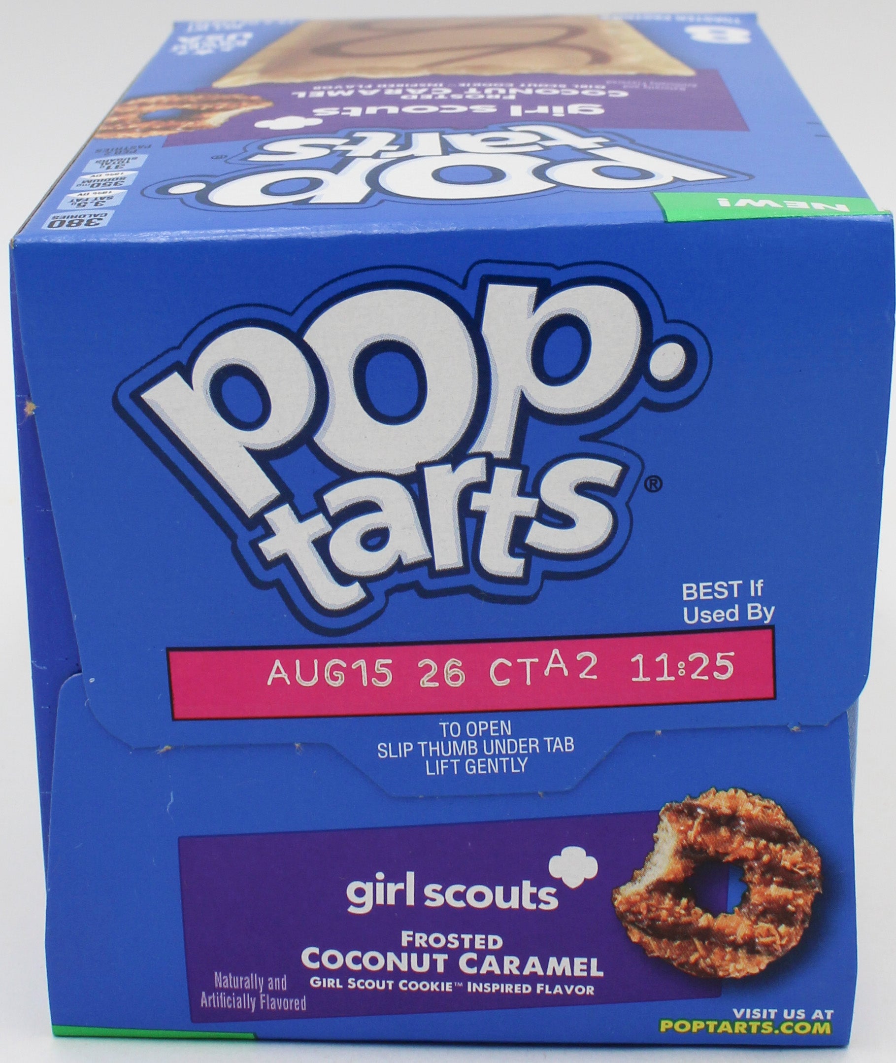 POP-TARTS FROSTED THIN MINTS GIRL SCOUT COOKIE FLAVOR 8ct 13.5 Oz NI BB 10/13/26