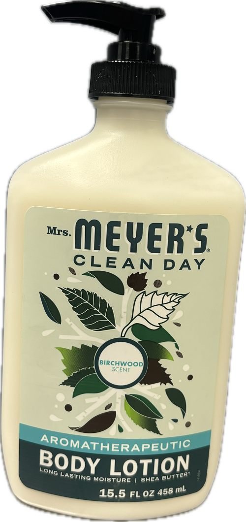 MRS MEYERS BODY LOTION 15.5oz PUMP BIRCHWOOD US