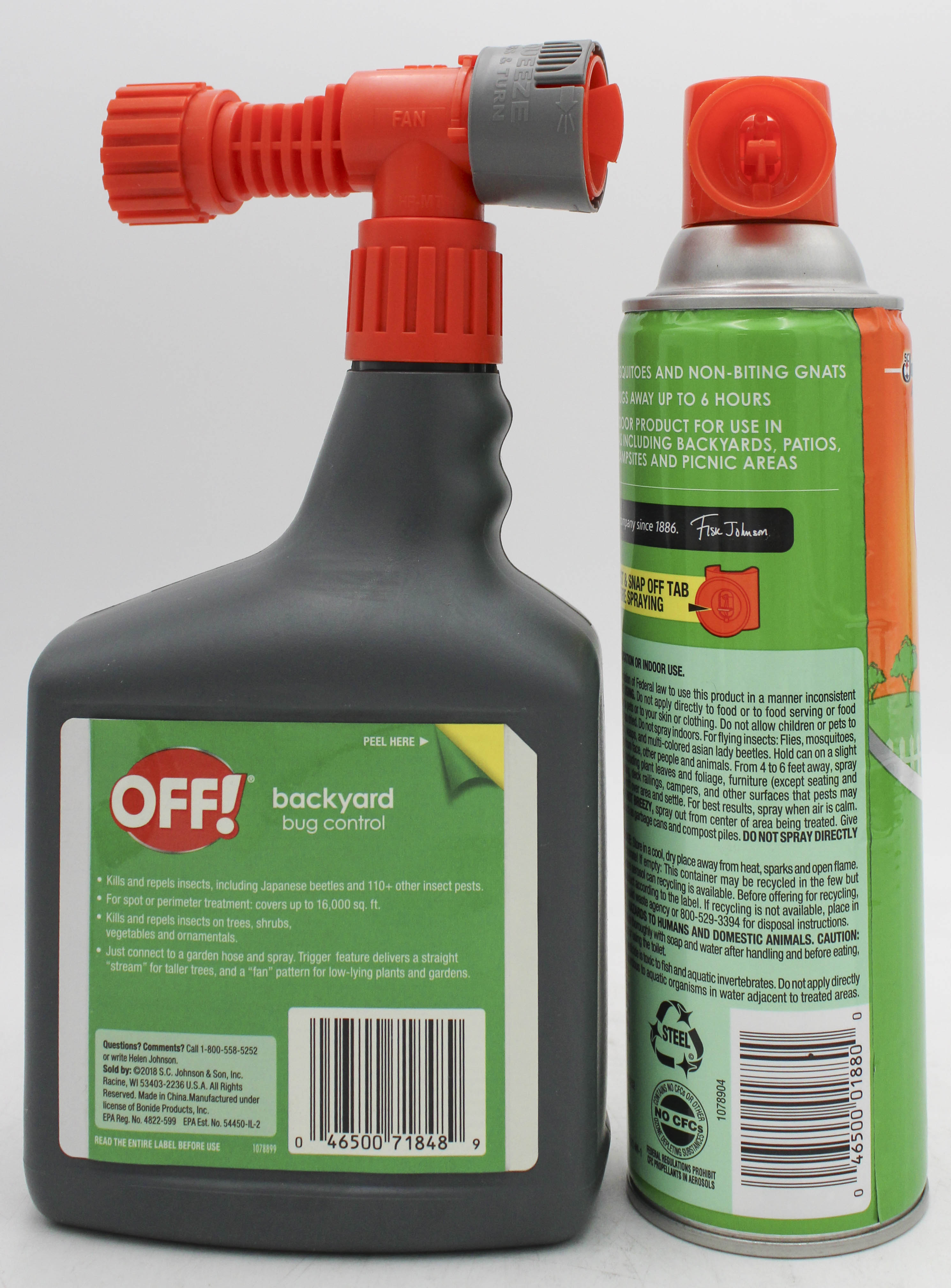 OFF BACKYARD BUG CONTROL MIXED QUARTER PALLET DISPLAY