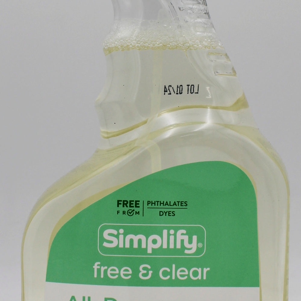 RITE AID SIMPLIFY ALL-PURPOSE CLEANER FREE & CLEAR 32Z