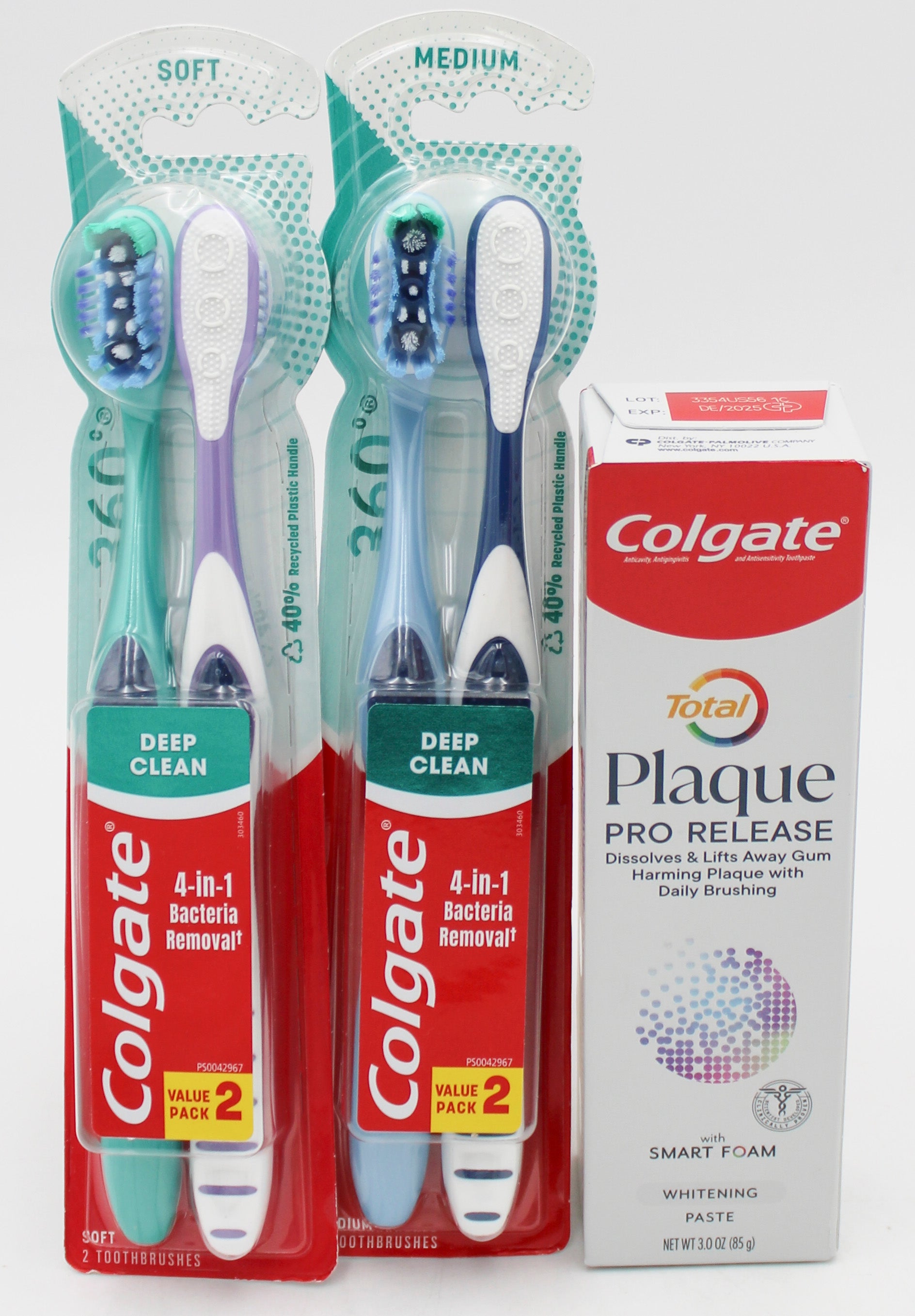 COLGATE 360 MIXED TOOTHBRUSH/TOOTHPASTE DISPLAY NI