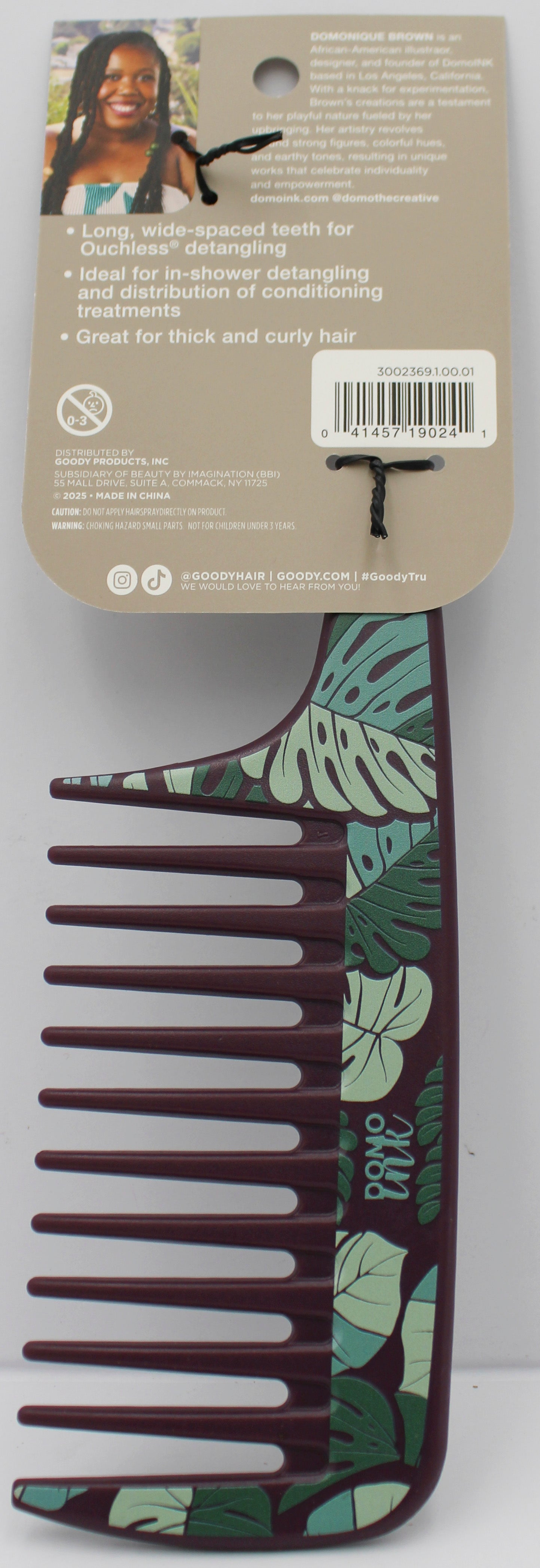 GOODY WIDE TOOTH COMB NI