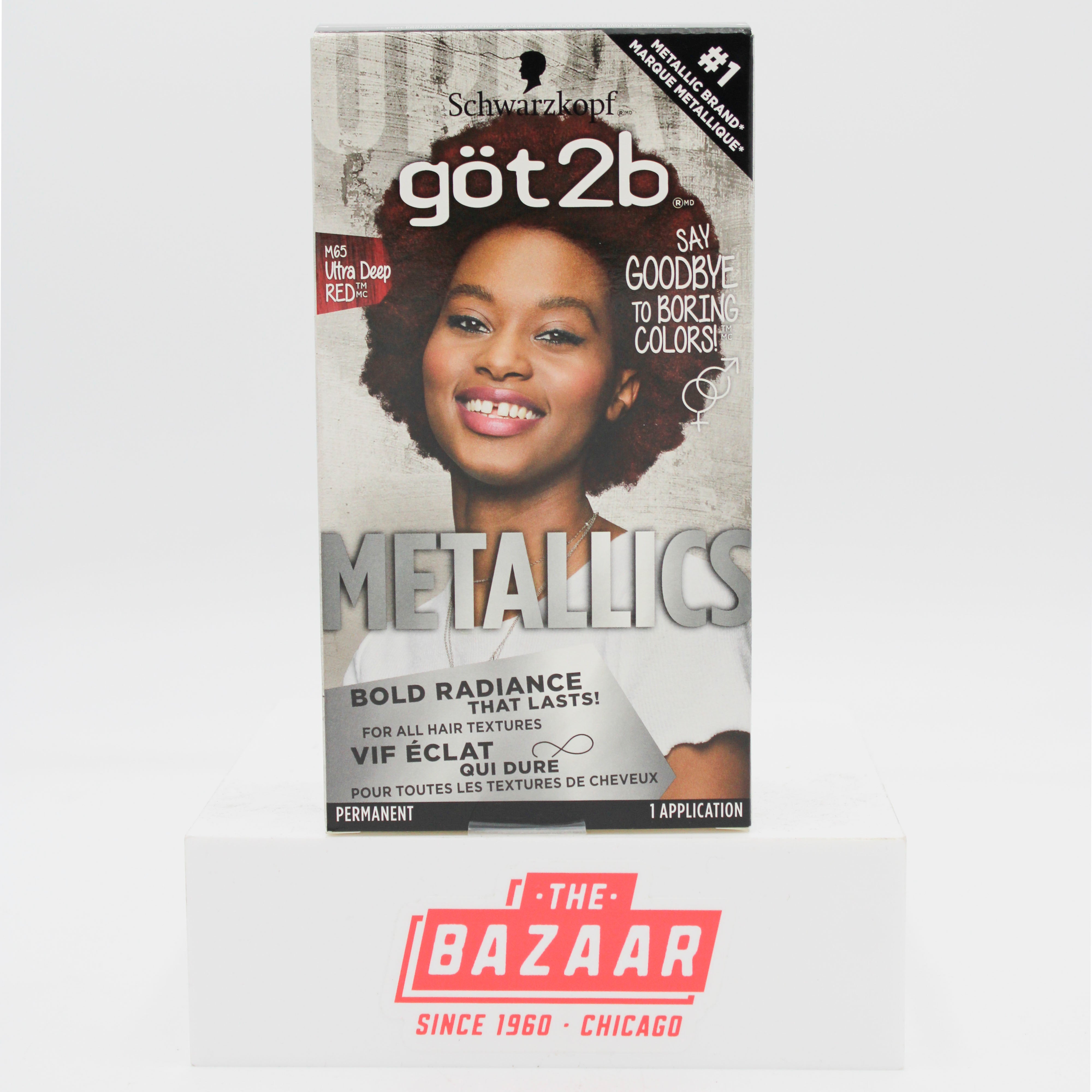 GOT2B COLOR METALLICS M65 ULTRA DEEP RED