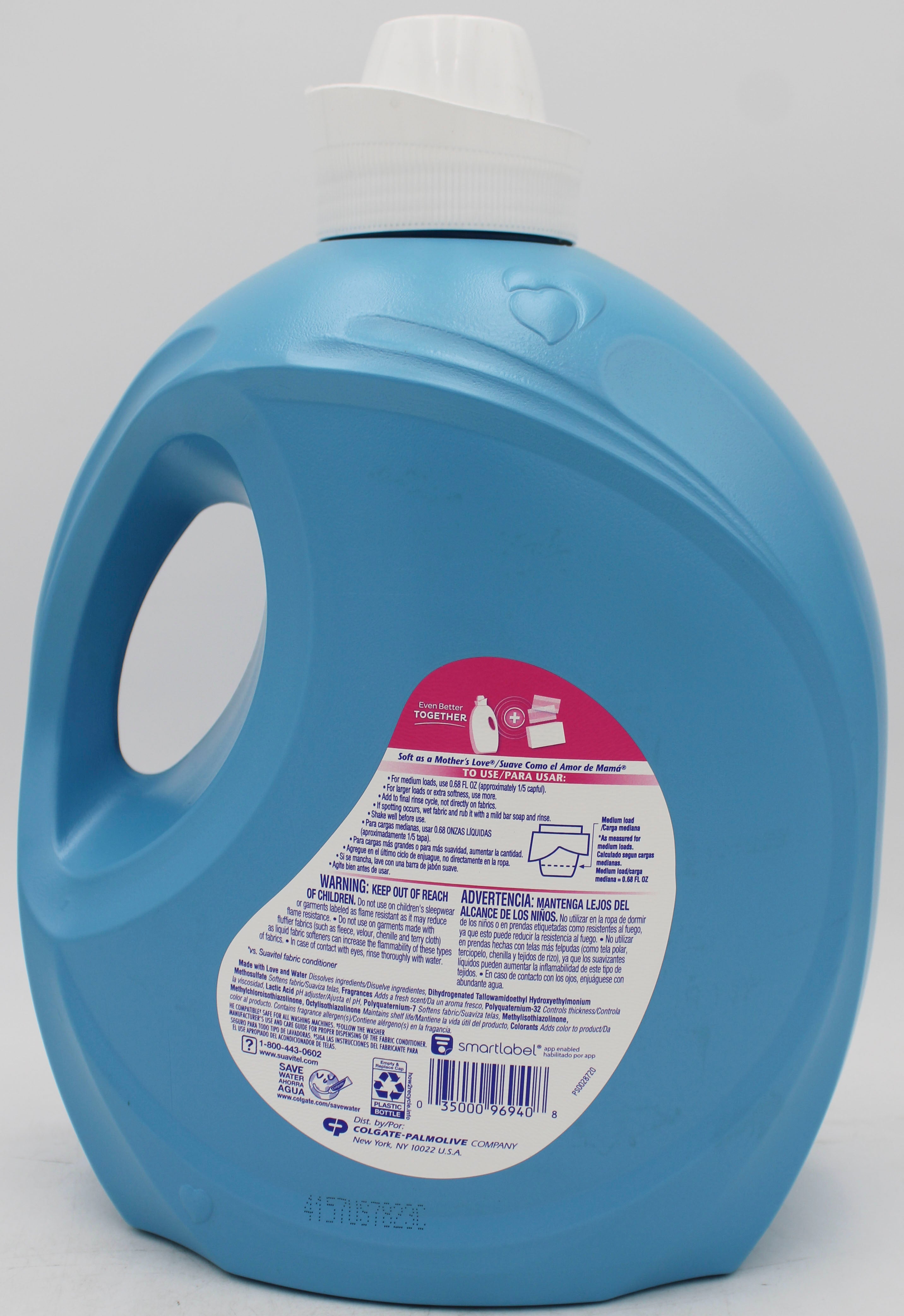 SUAVITEL ADVANCED FABRIC SOFTENER FIELD FLOWERS 160floz DISPLAY NI