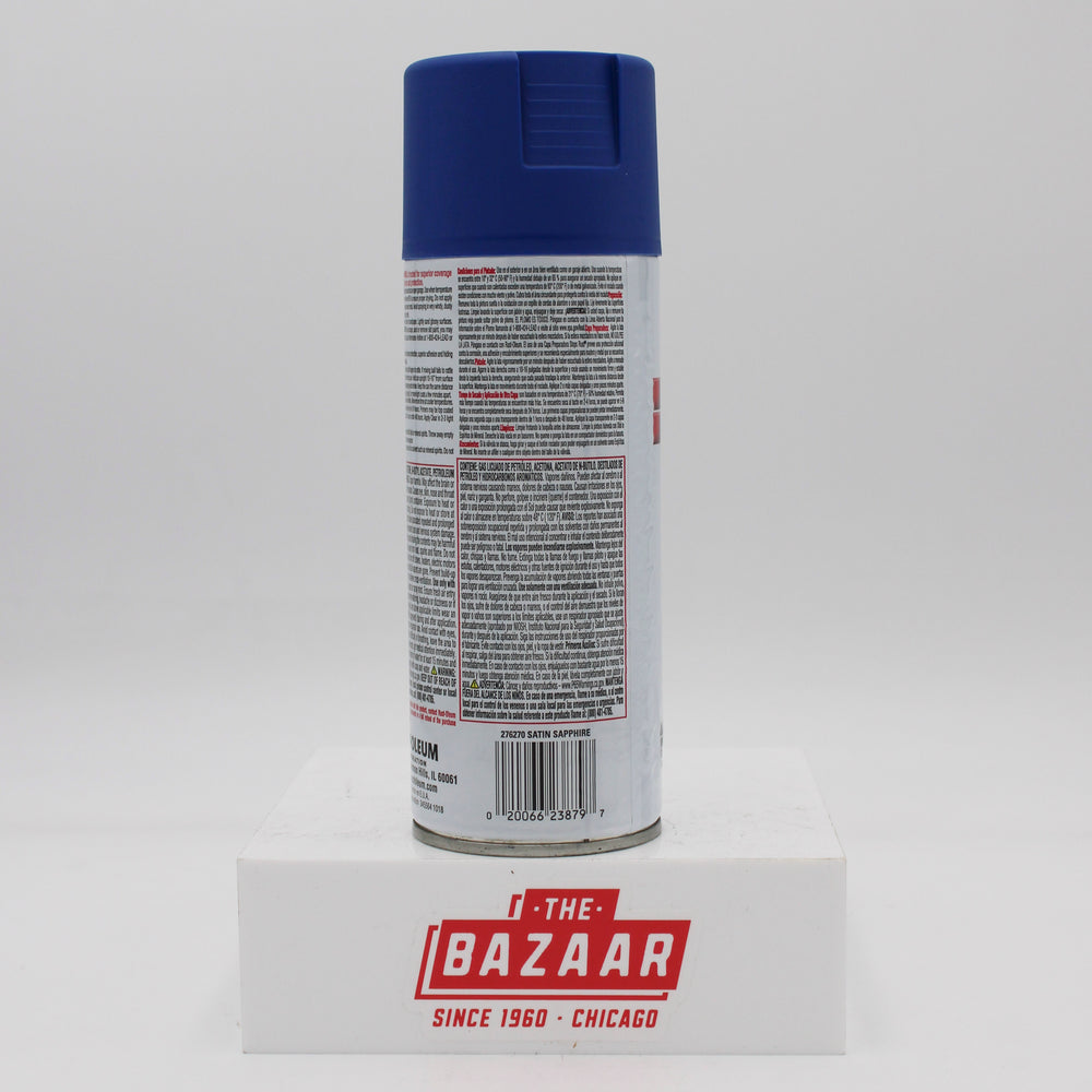 RUST-OLEUM STOPS RUST SPRAY PAINT 12 oz. SATIN SAPHIRE NI