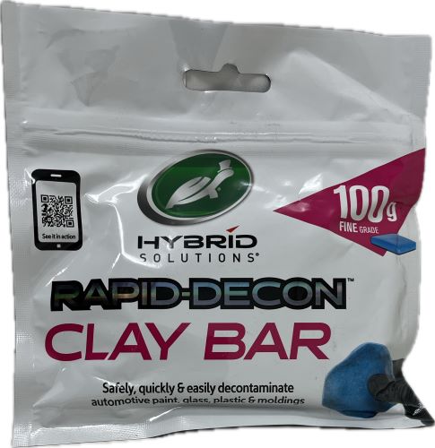 SP TURTLE WAX HYBRID RAPID DECON CLAY BAR 100G / 4oz