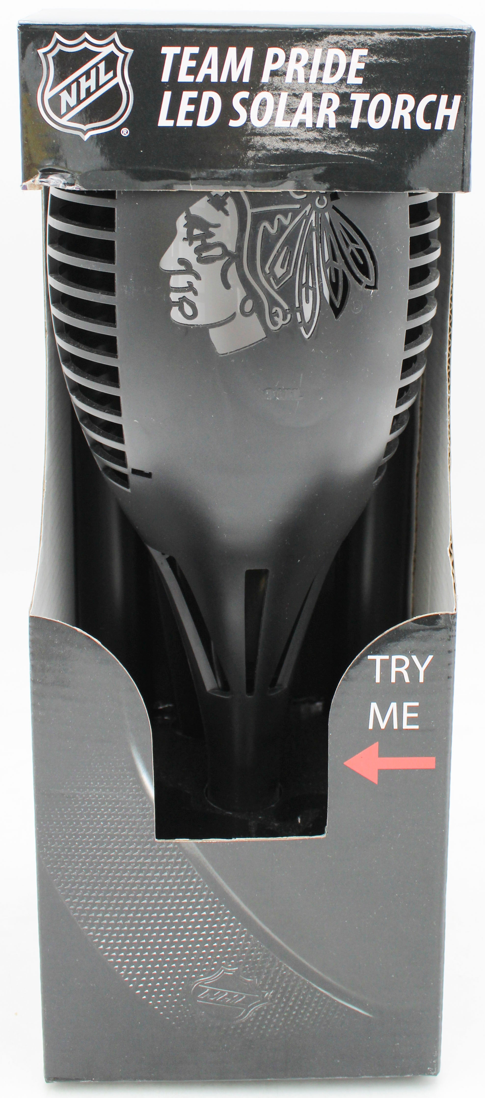 CHICAGO BLACKHAWKS LED SOLAR TORCH 36"