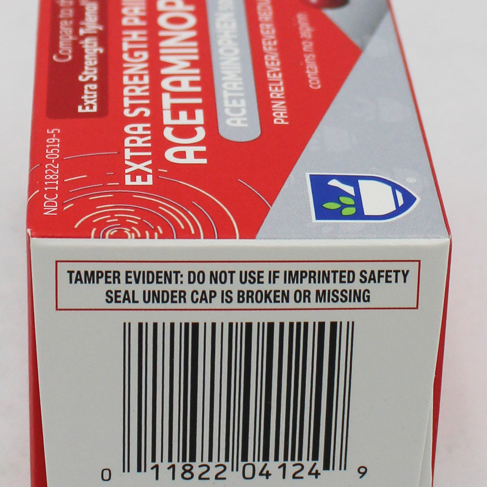 RITE AID PAIN RELIEF ACETAMINOPHEN EXTRA STRENGTH QUICK RELEASE GELCAPS 50ct EXP 6/15/2027 COMPARES TO Tylenol