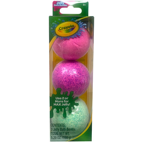 CRAYOLA BATH BOMB 5.29oz/3CT-ASST.