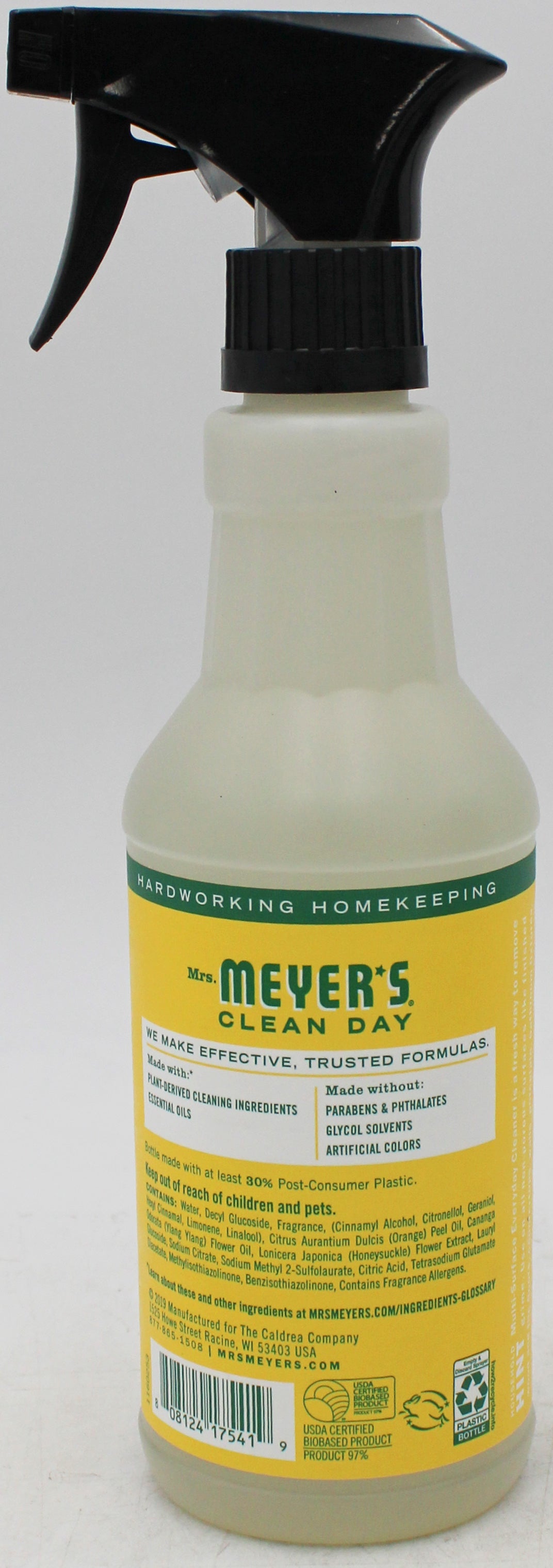 SP MRS MEYERS MULTI PURPOSE CLEANER HONYSUCKLE 16oz