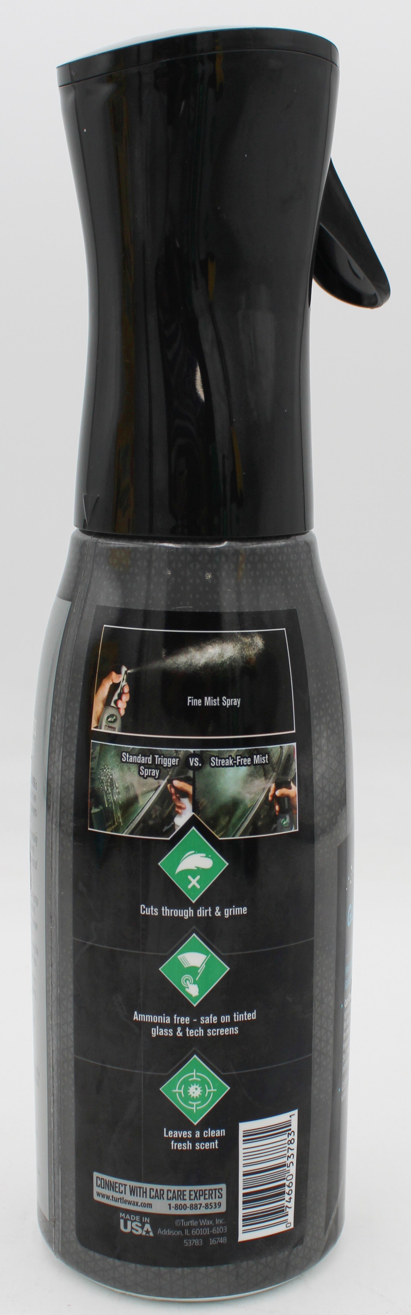 SP TURTLE WAX HYBRID STREAK FREE MIST GLASS CLEANER 20oz INSIDE & OUT