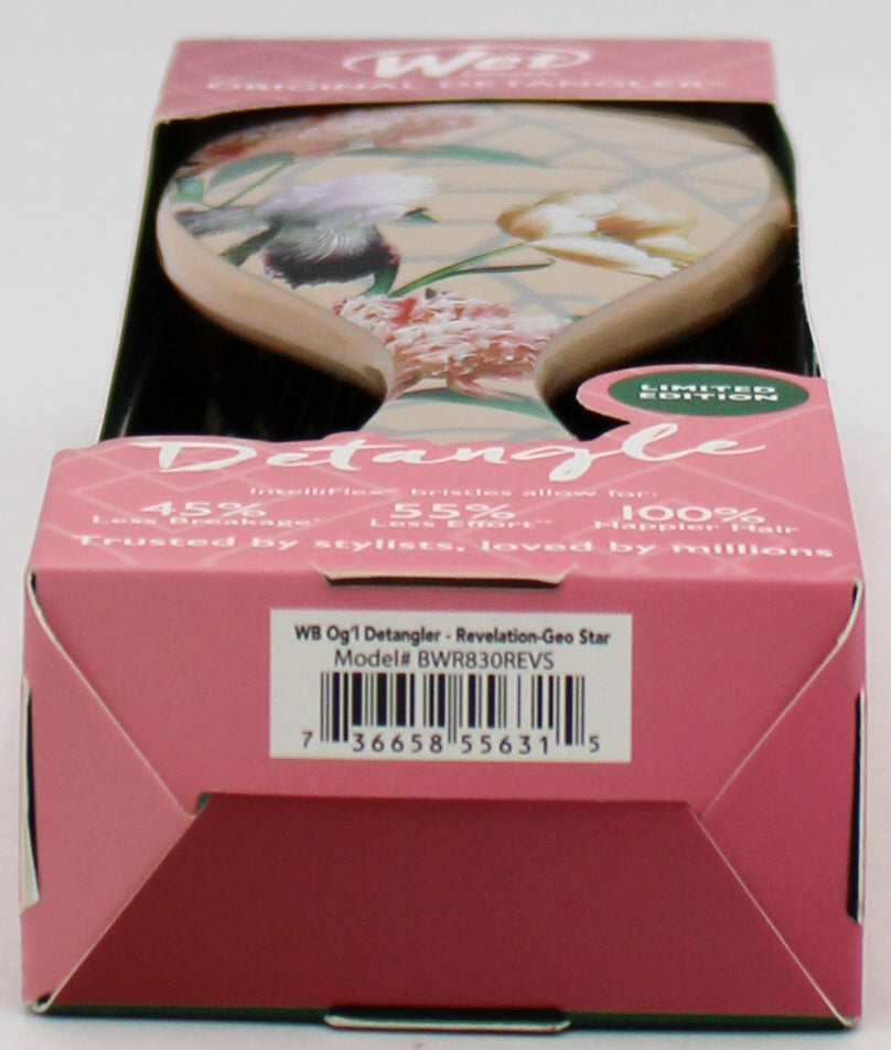 WET BRUSH ORIGINAL DETANGLER GEOMETRIC FLOWERS NI