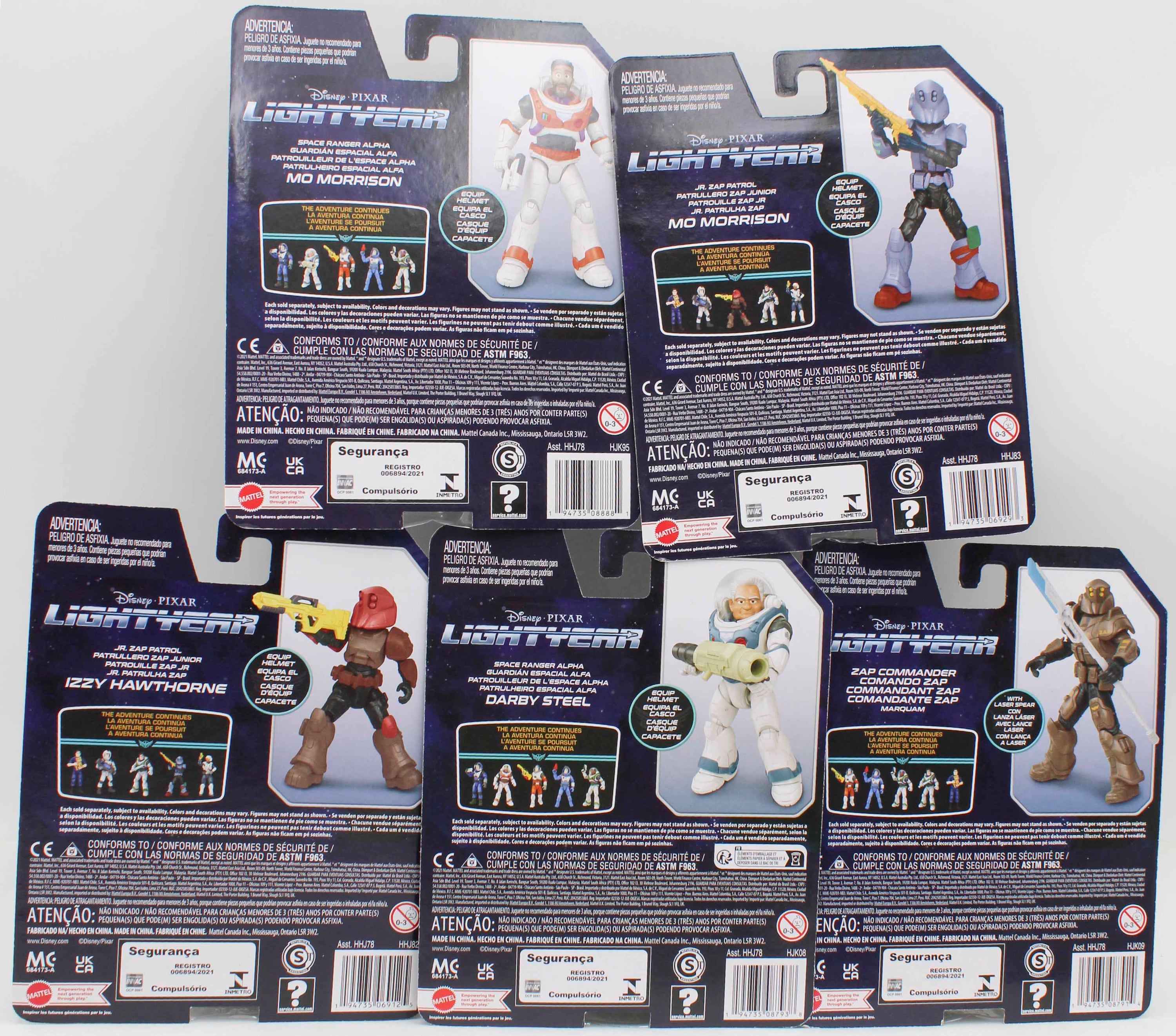 DISNEY PIXAR LIGHTYEAR CORE 5" FIGURE ASSORTED