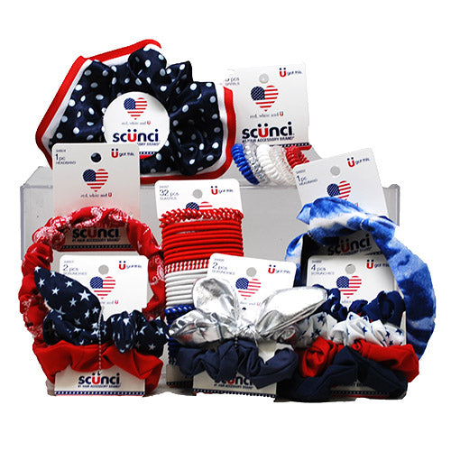 Scunci American Hair Accessories Display Assortment