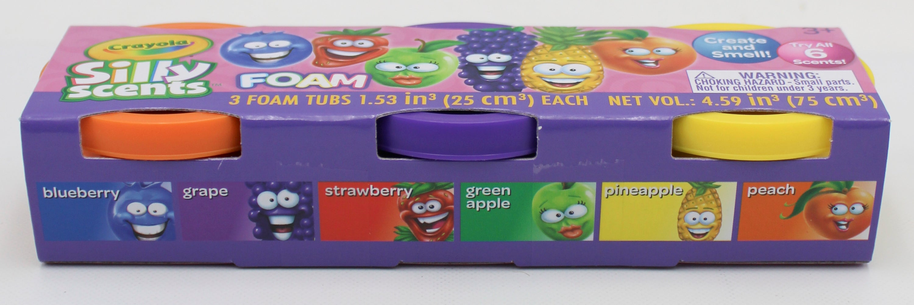 CRAYOLA SILLY SCENTS FOAM 3PK - ASSORTED