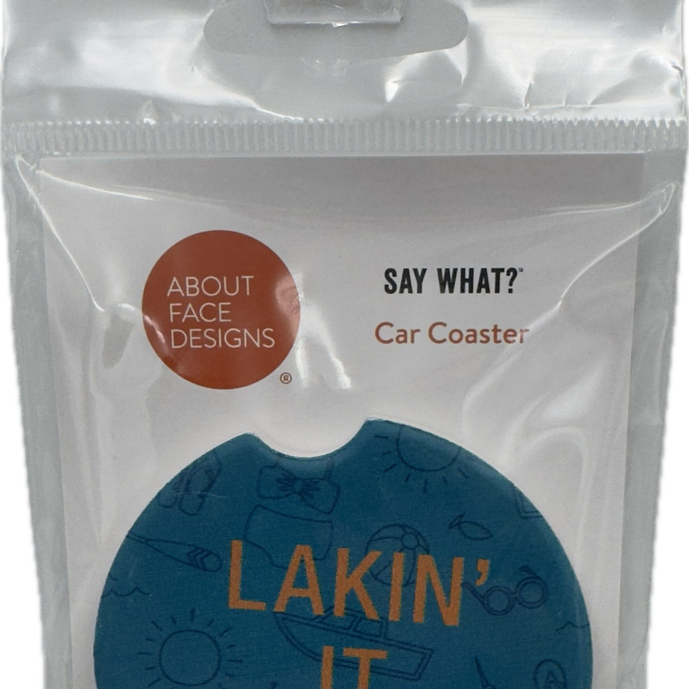LAKIN' IT EASY CAR COASTER