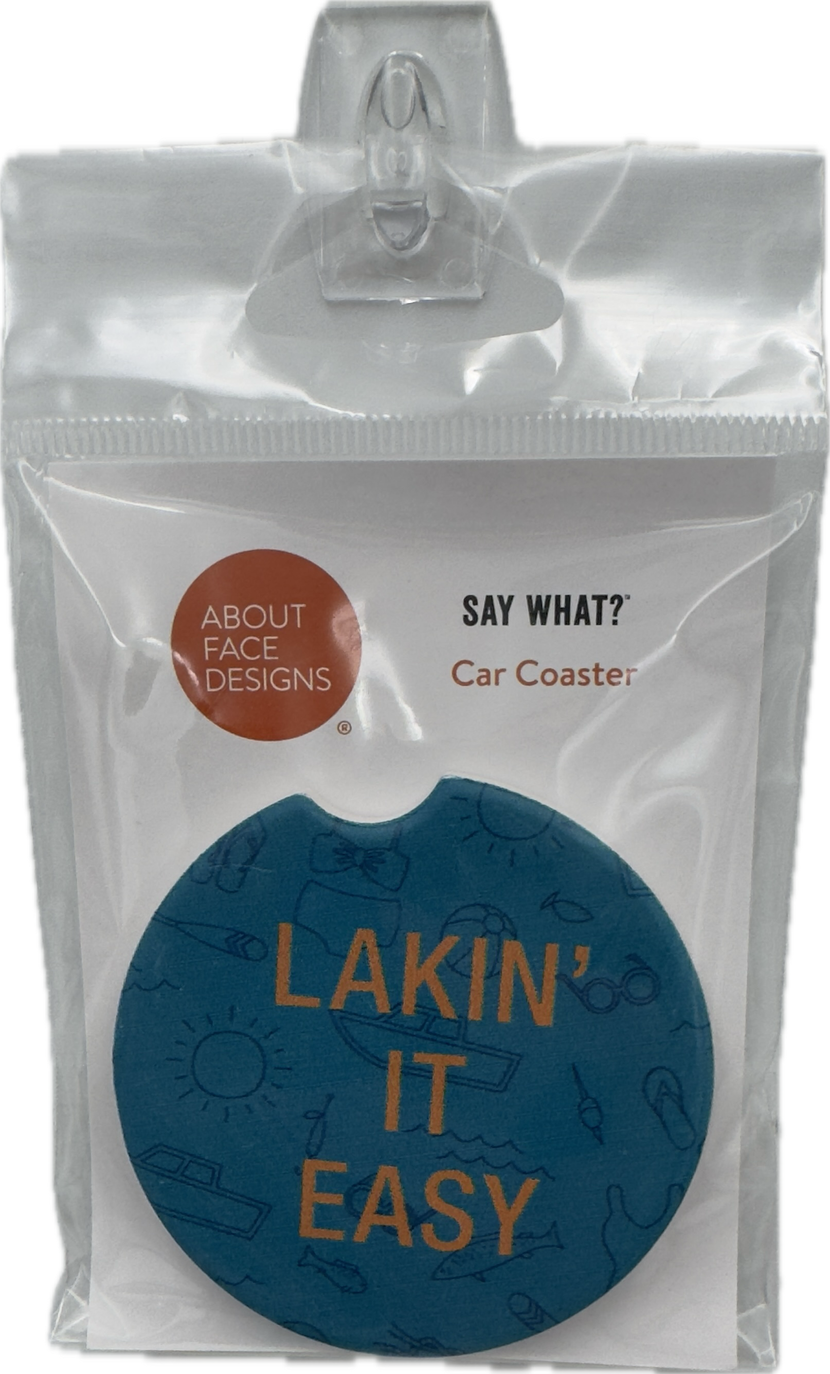 LAKIN' IT EASY CAR COASTER