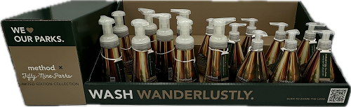 METHOD NATIONAL PARKS HAND SOAP DISPLAY US