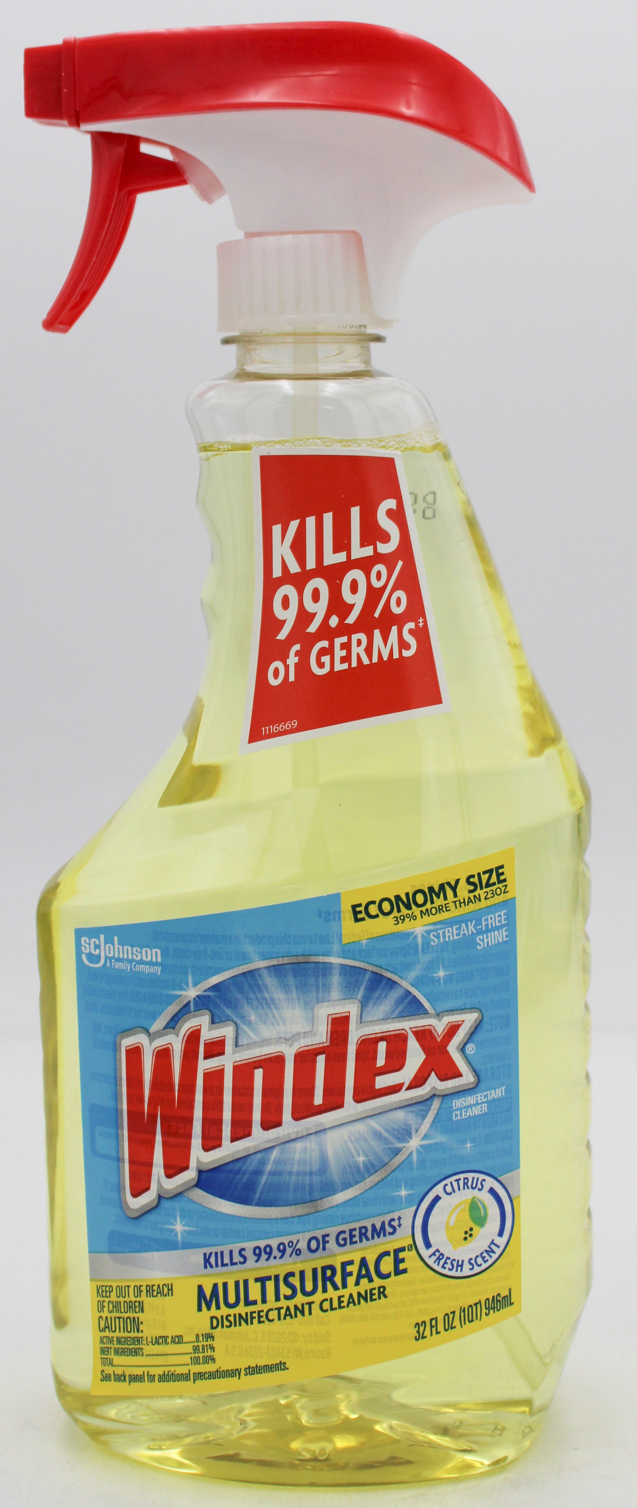 SP WINDEX MULTISURFACE CLEANER TRIGGER  32oz CITRUS FRESH SCENT