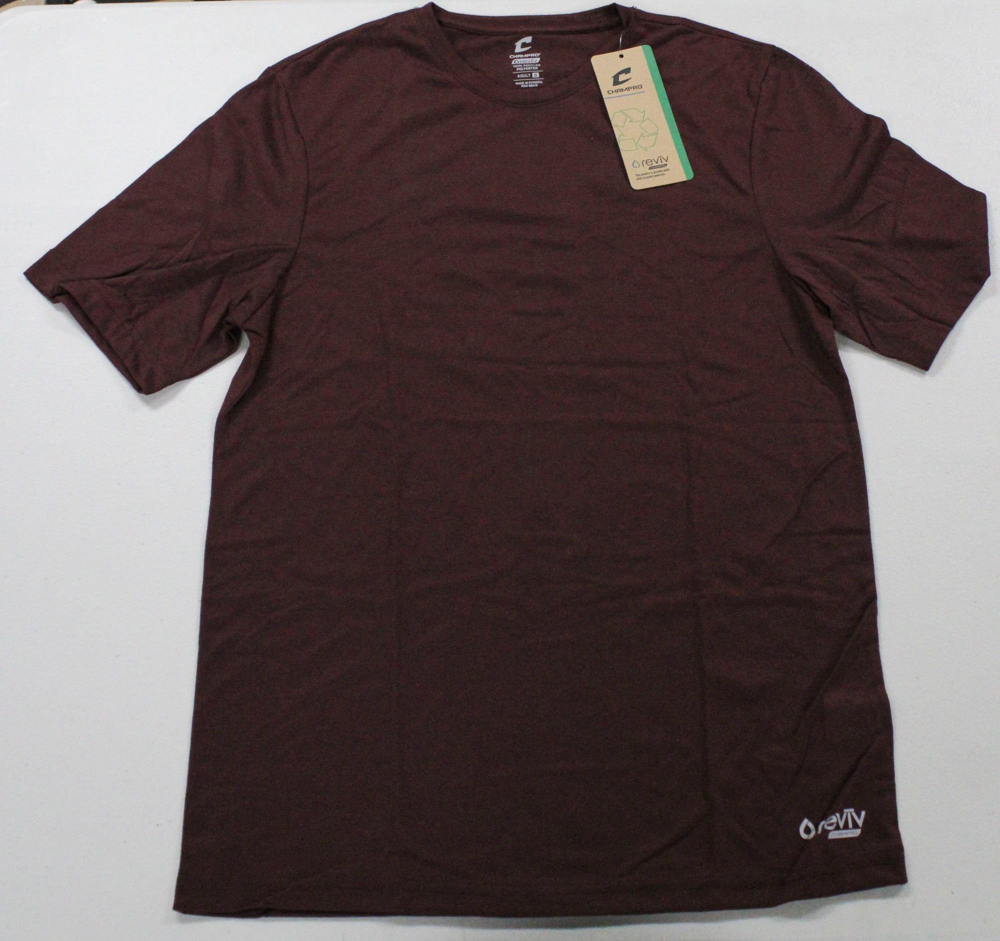 T-SHIRT - ADULT - MAROON - S