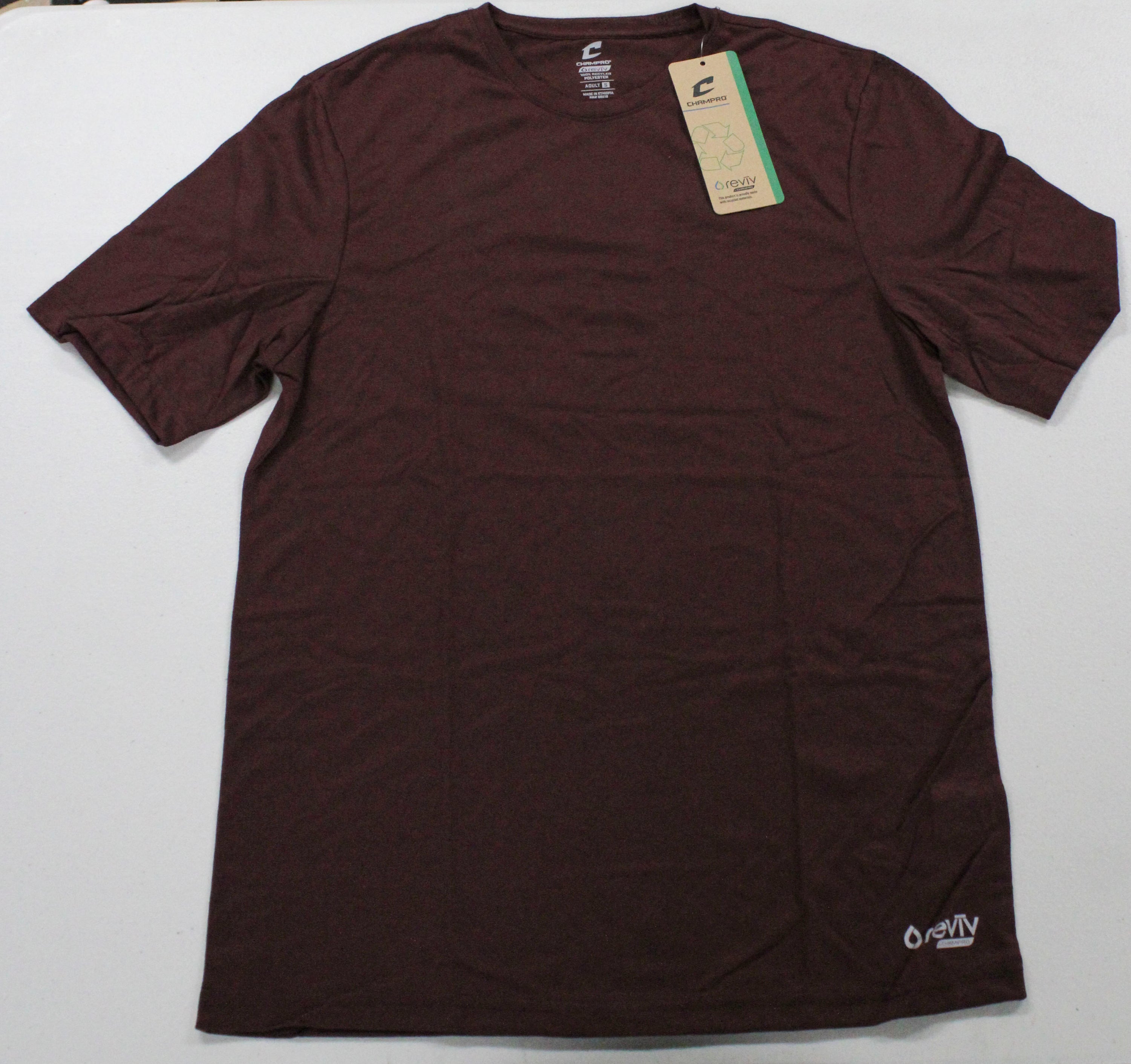 T-SHIRT - ADULT - MAROON - S