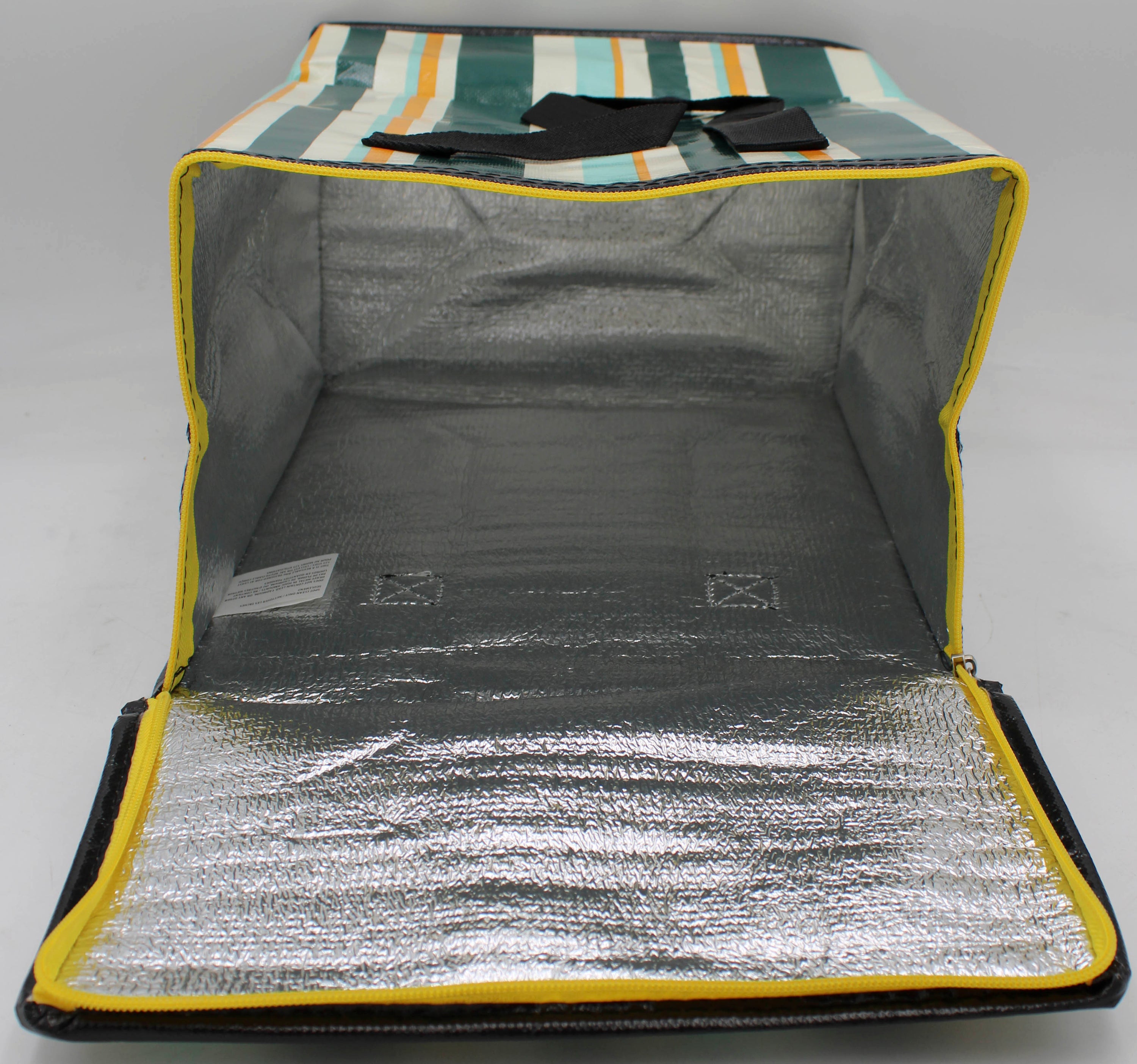 PLANET E REUSABLE INSULATED GROCERY BAG 11"x14"x7" ASSORTED