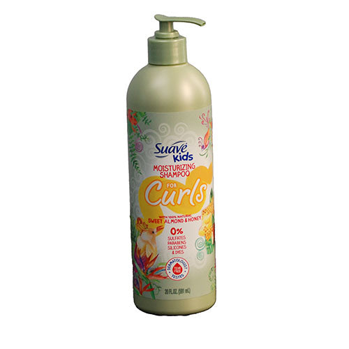 SUAVE KIDS SHAMPOO FOR CURLS 20OZ-SWEET ALMOND/HONEY